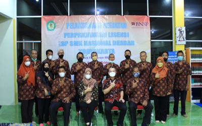 Relisensi atau Perpanjangan Lisensi LSP SMK Nasional Berbah Yogyakarta