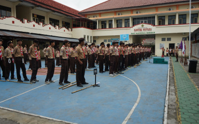 Penerimaan Tamu Ambalan (PTA) SMK Nasional Berbah