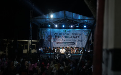 SMK Nasional Bersholawat 2024 Bersama Habib Musthofa Sayyidi Baraqbah